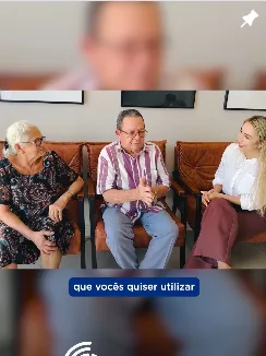Bate-papo com nossos pacientes sobre os aparelhos auditivos.